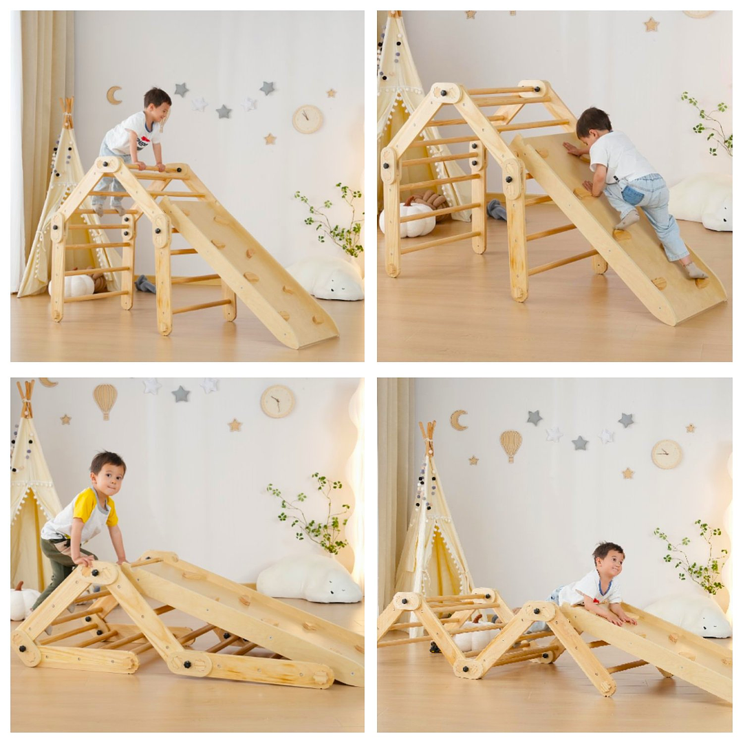 JUEGO ESCALADOR LIBRE MONTESSORI - 4