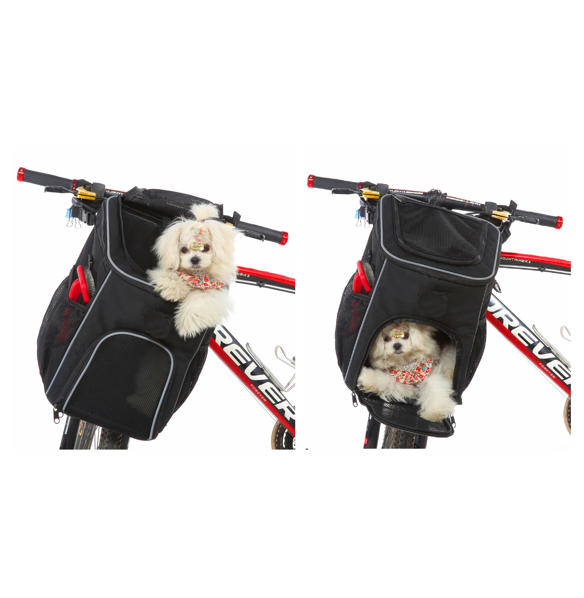BOLSO BICICLETA TRANSPORTE MASCOTA - 3