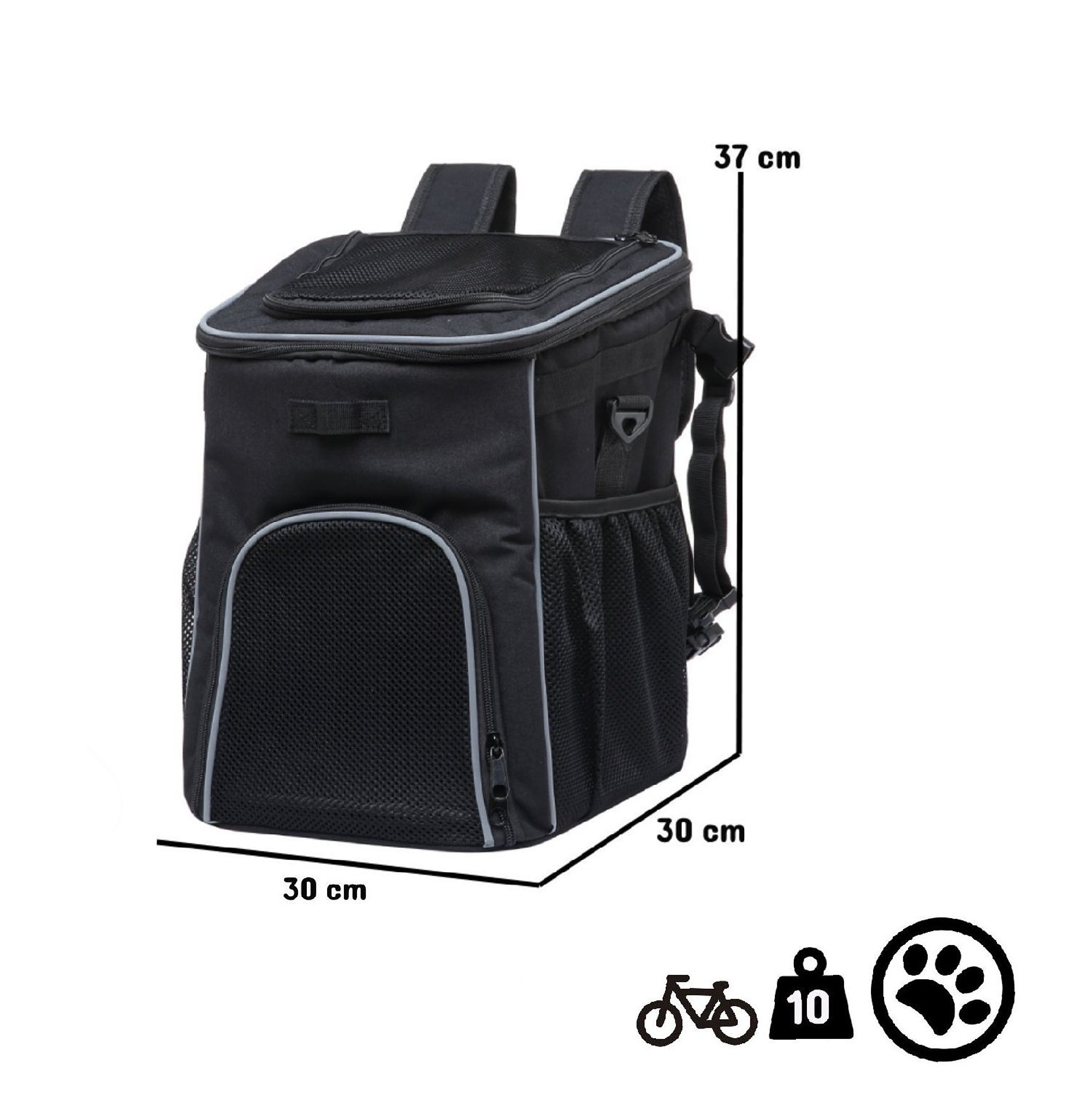 BOLSO BICICLETA TRANSPORTE MASCOTA - 4
