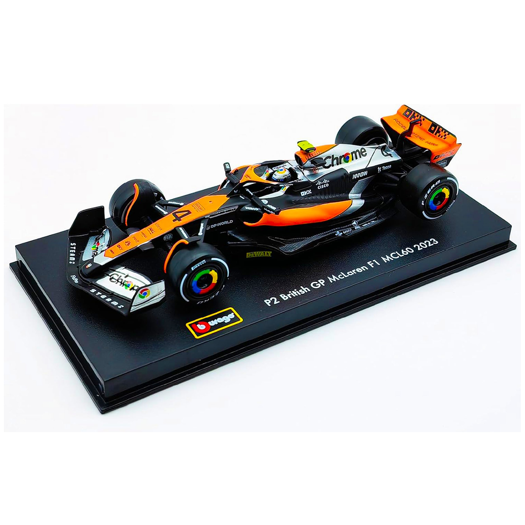 AUTO DE COLECCIÓN MC LAREN#4 - 2