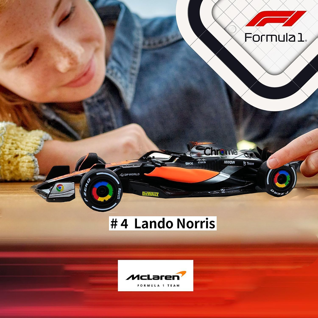 AUTO DE COLECCIÓN MC LAREN#4 - 6