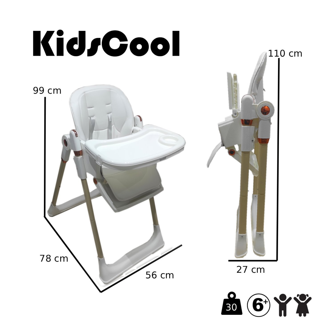 SILLA DE COMER PARIS BLANCO 5 EN 1 - 6