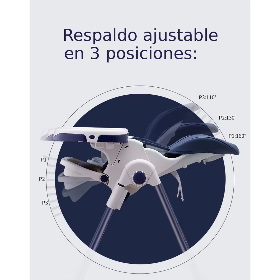 SILLA DE COMER VANCOUVER AZUL 5 EN 1 - 2