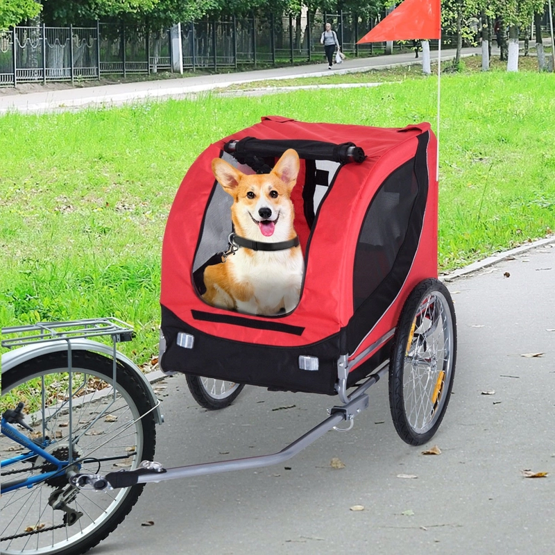 CARRITO BABY TRAILER PARA PETS ROJO - 6
