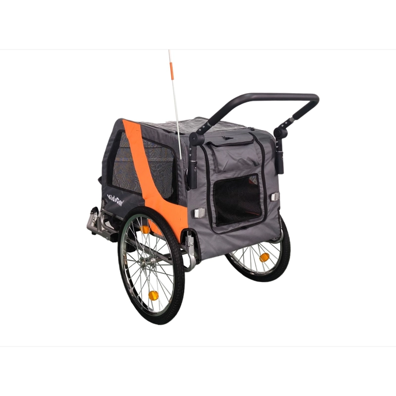 CARRITO JOGGER BABY TRAILER SINGLE GRIS - 2