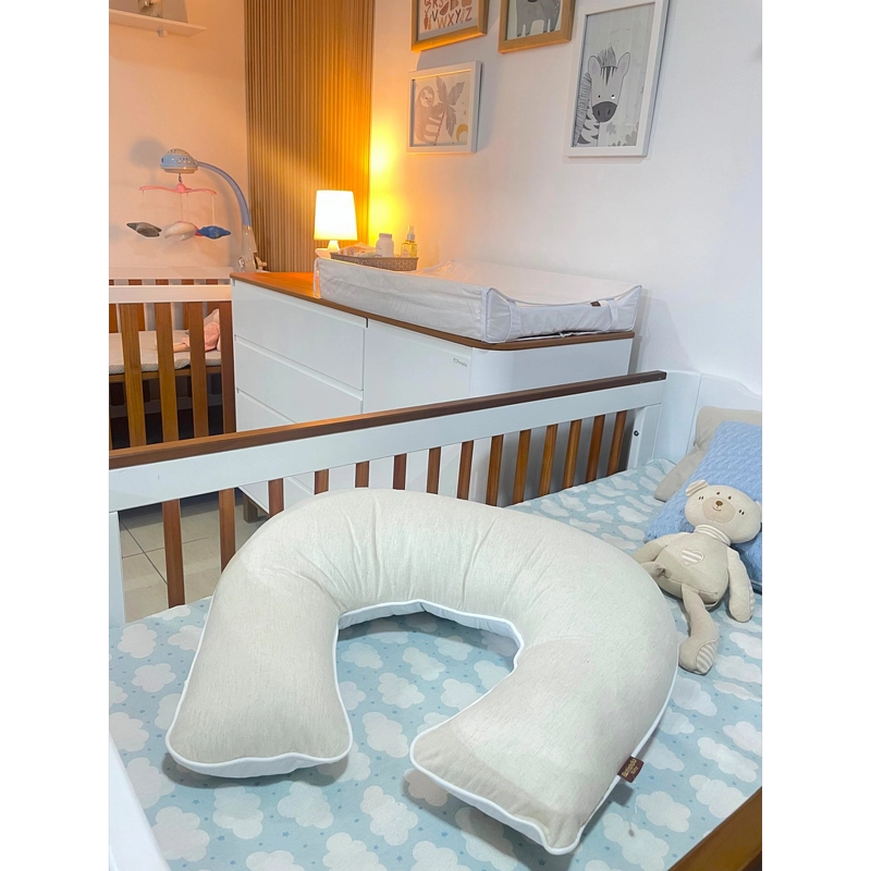 COJIN PARA AMAMANTAR BEIGE KIDSCOOL - 3