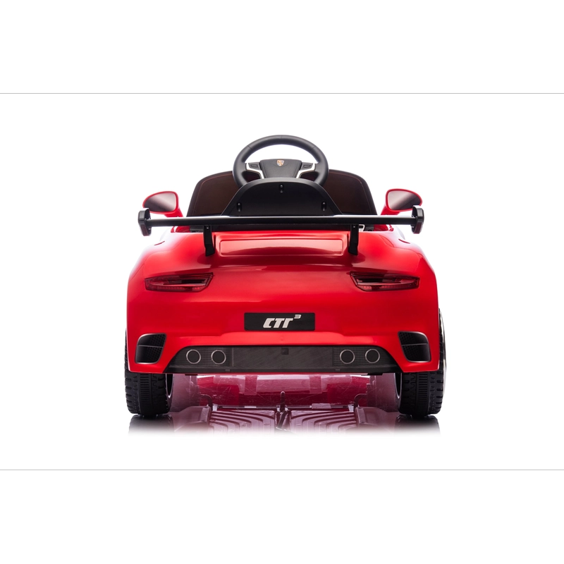 AUTO A BATERIA PORCHE 911 RUF CTR 3 12V ROJO - 2