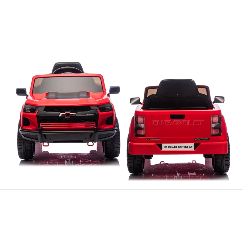 CAMIONETA A BATERIA CHEVROLET COLORADO 12V ROJO - 4