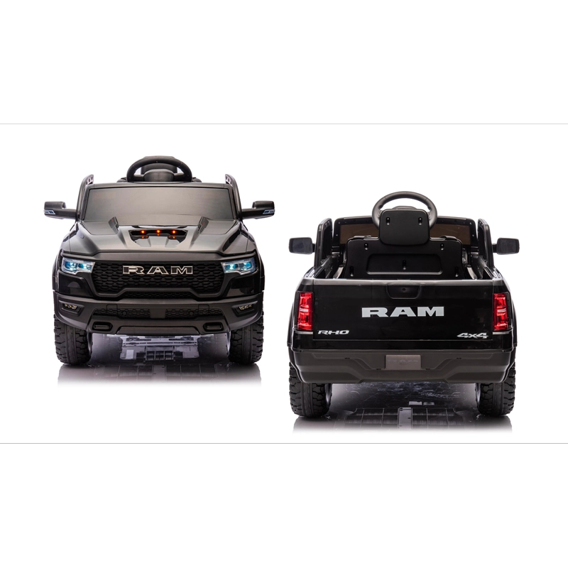 CAMIONETA A  BATERIA RAM 1500 RHO TRUCK 12V NEGRA - 4