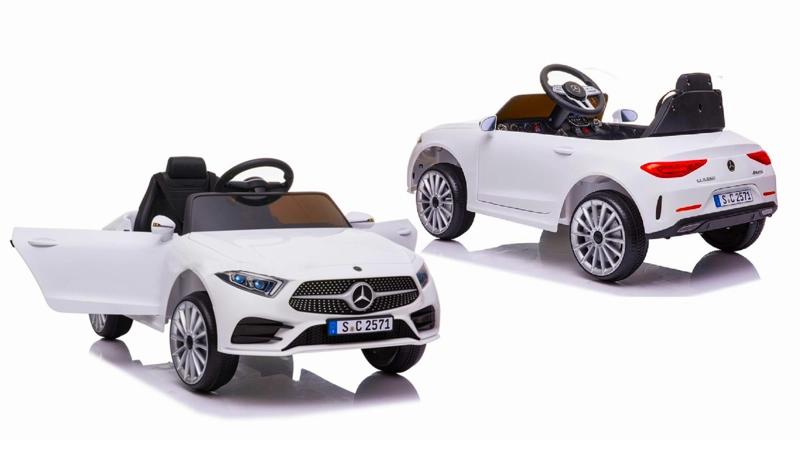 AUTO A BATERIA MERCEDES BENZ CLS350 12V BLANCO - 2