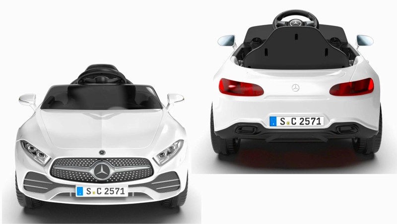 AUTO A BATERIA MERCEDES BENZ CLS350 12V BLANCO - 3