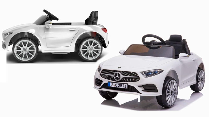 AUTO A BATERIA MERCEDES BENZ CLS350 12V BLANCO - 4