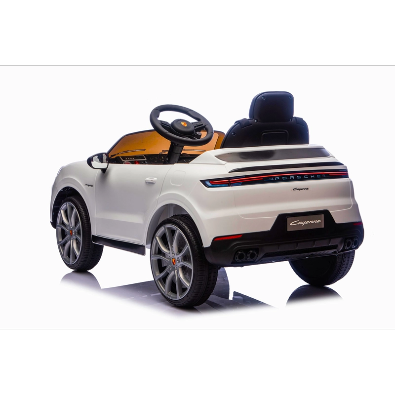 AUTO A BATERIA PORSCHE CAYENNE 12V BLANCO - 2