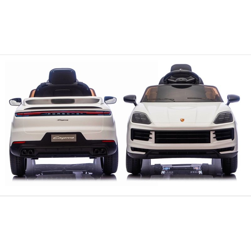 AUTO A BATERIA PORSCHE CAYENNE 12V BLANCO - 4