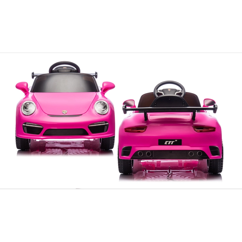 AUTO A BATERIA PORCHE 911 RUF CTR 3 12V ROSADO - 2