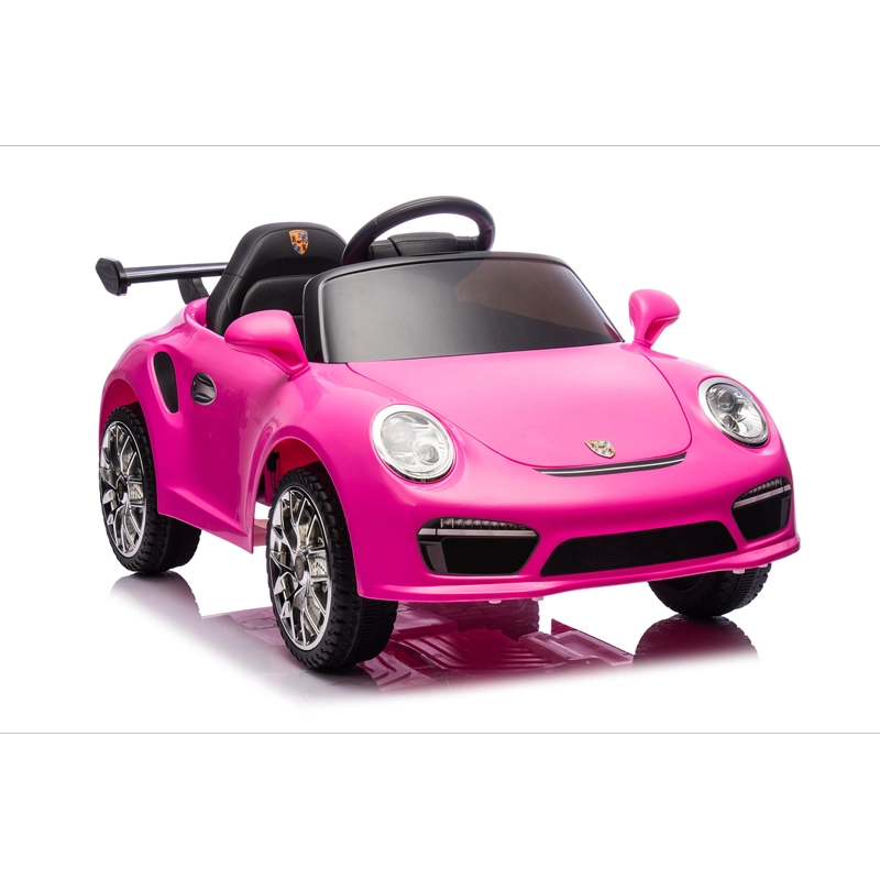 AUTO A BATERIA PORCHE 911 RUF CTR 3 12V ROSADO - 4