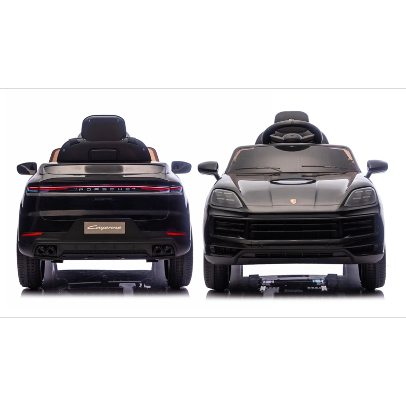 AUTO A BATERIA PORSCHE CAYENNE 12V NEGRO - 2