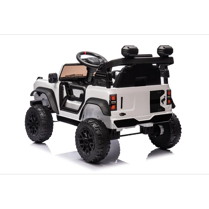 CAMIONETA A BATERIA FORD BRONCO 12V BLANCO - 2