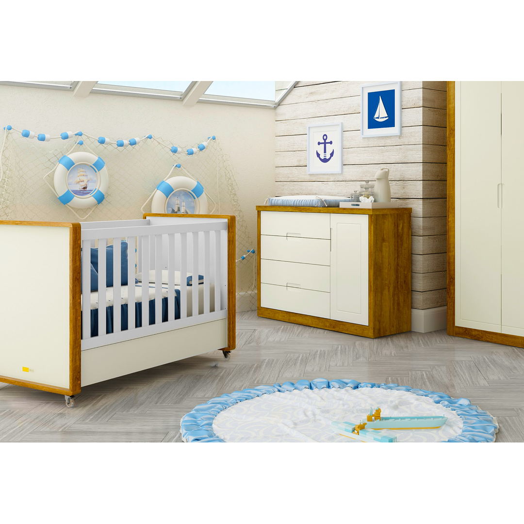 COMODA TUTTO BEIGE CARAMELO - 5