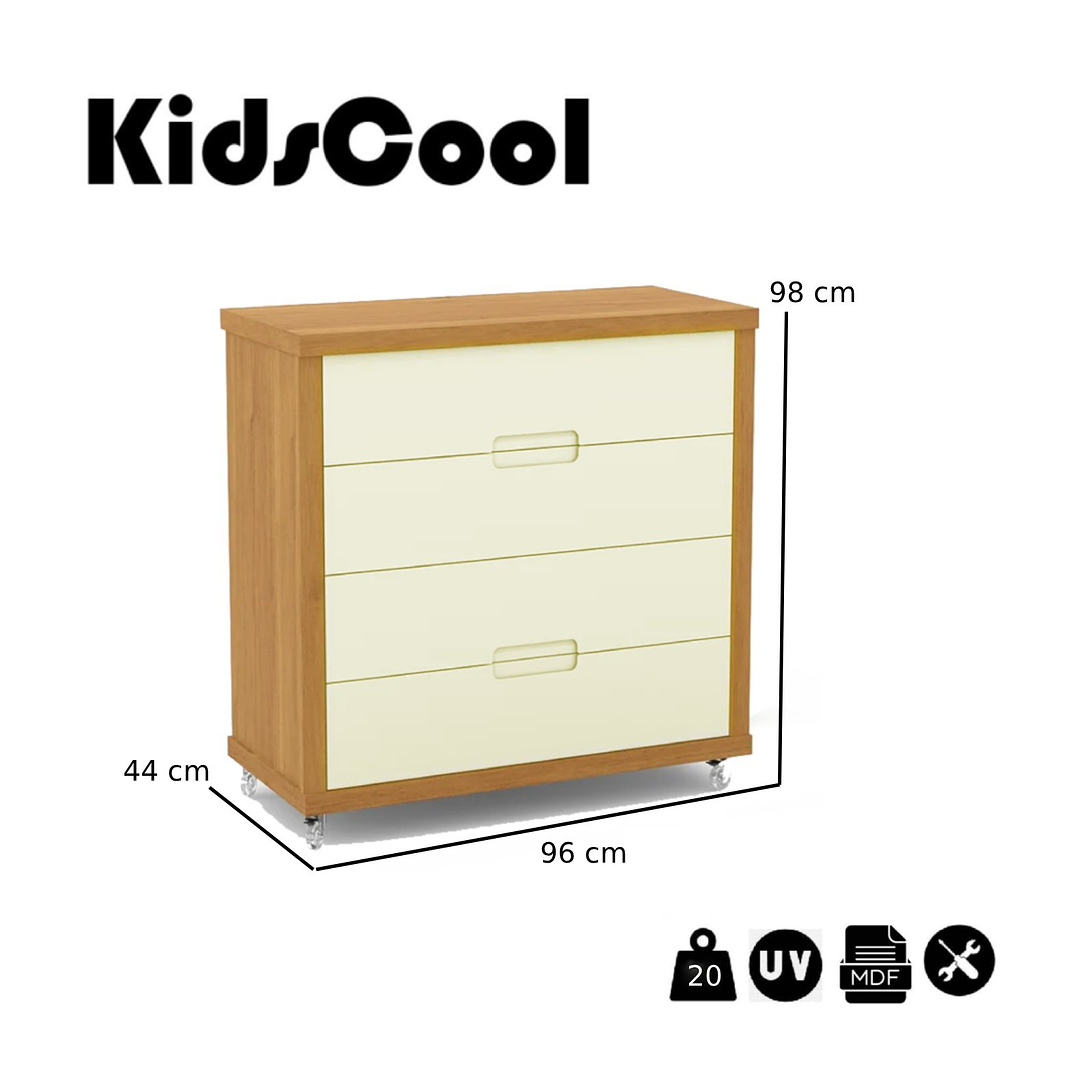 COMODA TUTTO BEIGE CARAMELO - 6