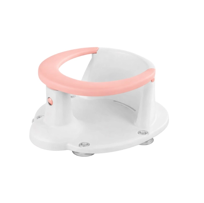 ASIENTO PARA BAÑO DE BEBE ROSADO - 1