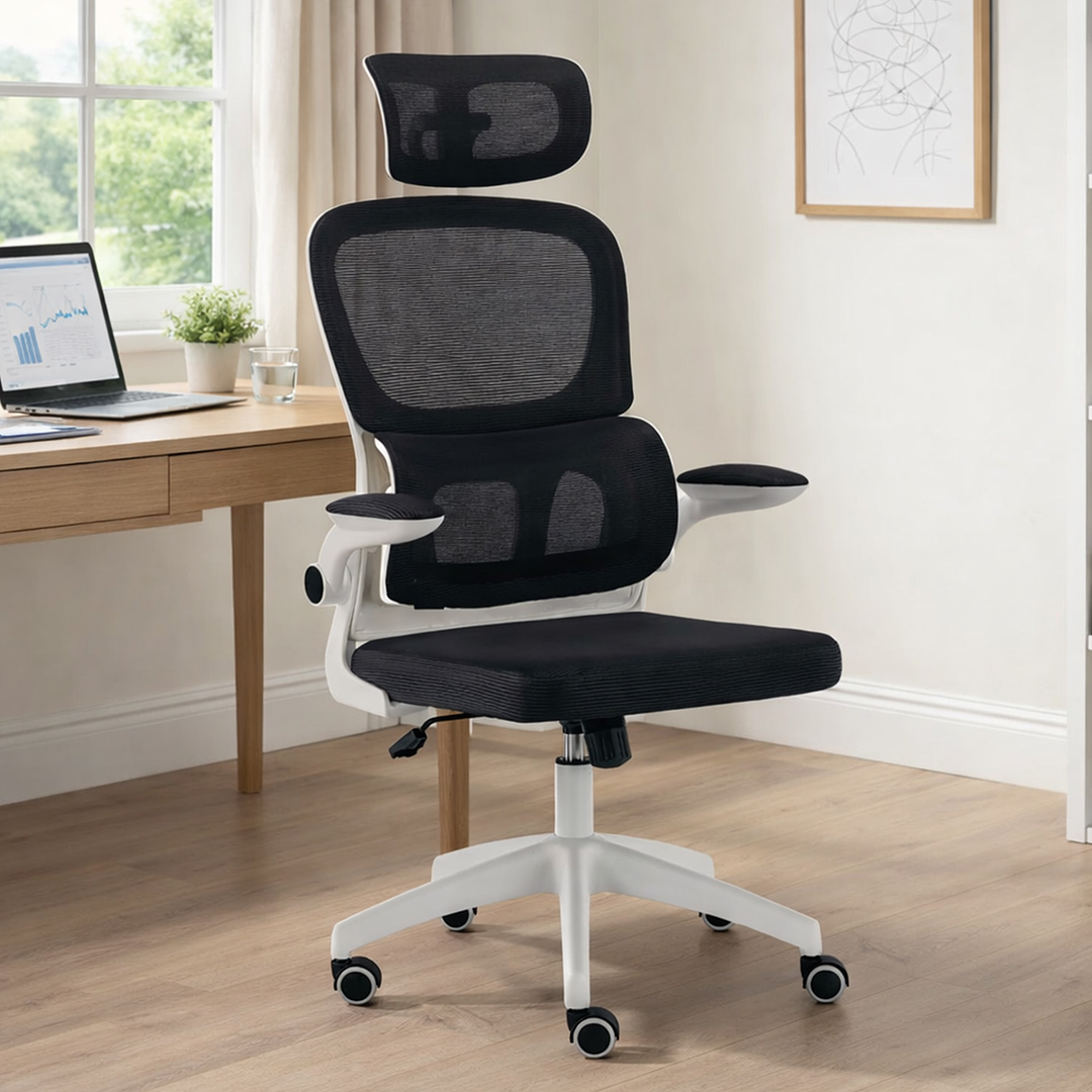 SILLA DE ESCRITORIO ERGONOMICA PRO NEGRO - 7