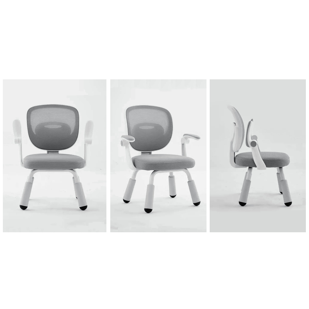 SILLA DE ESCRITORIO INFANTIL ERGONOMICA GRIS - 2