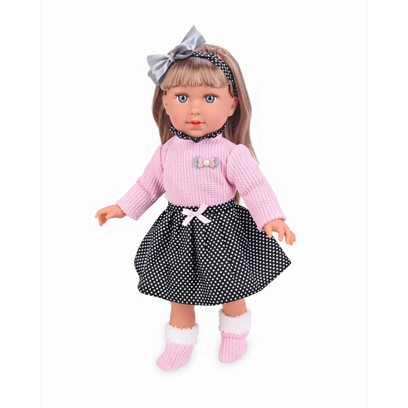MUÑECA DE APEGO SOFY 40 CM SUAVE ROSADA - 1