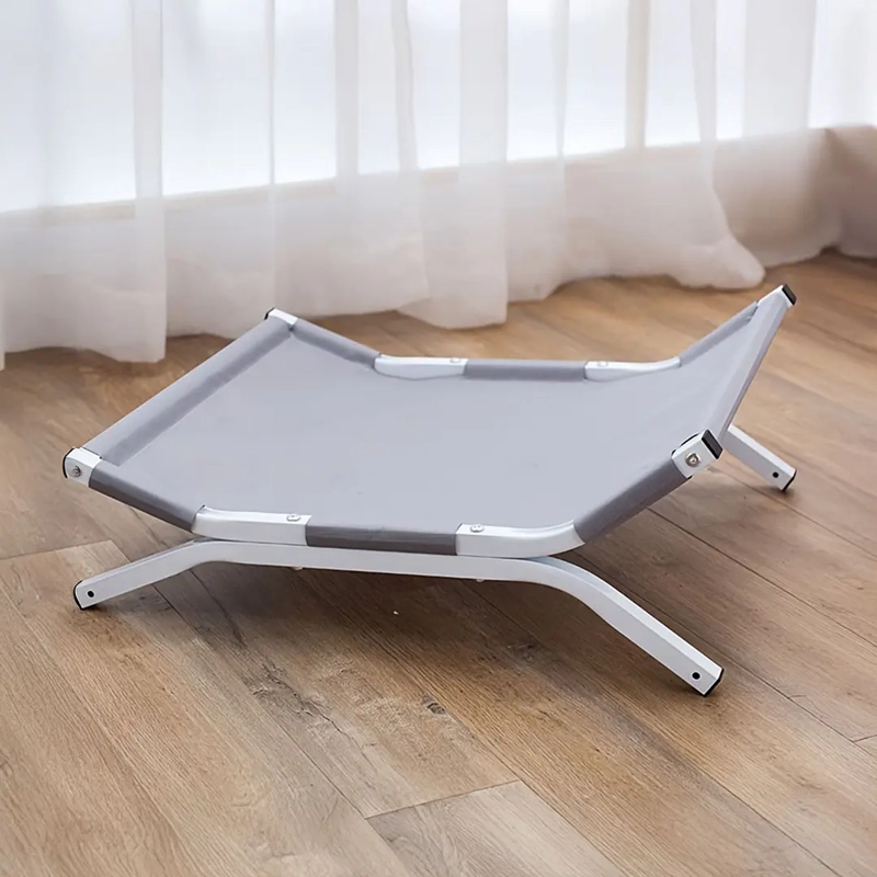 CAMA ELEVADA PARA PERROS Y GATOS IMPERMEABLE - 2