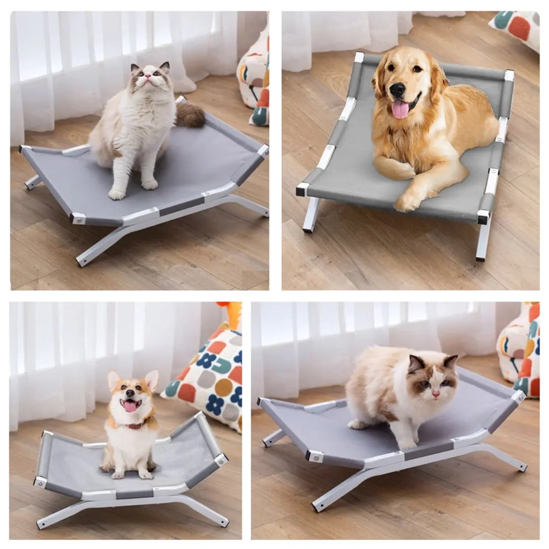CAMA ELEVADA PARA PERROS Y GATOS IMPERMEABLE - 5