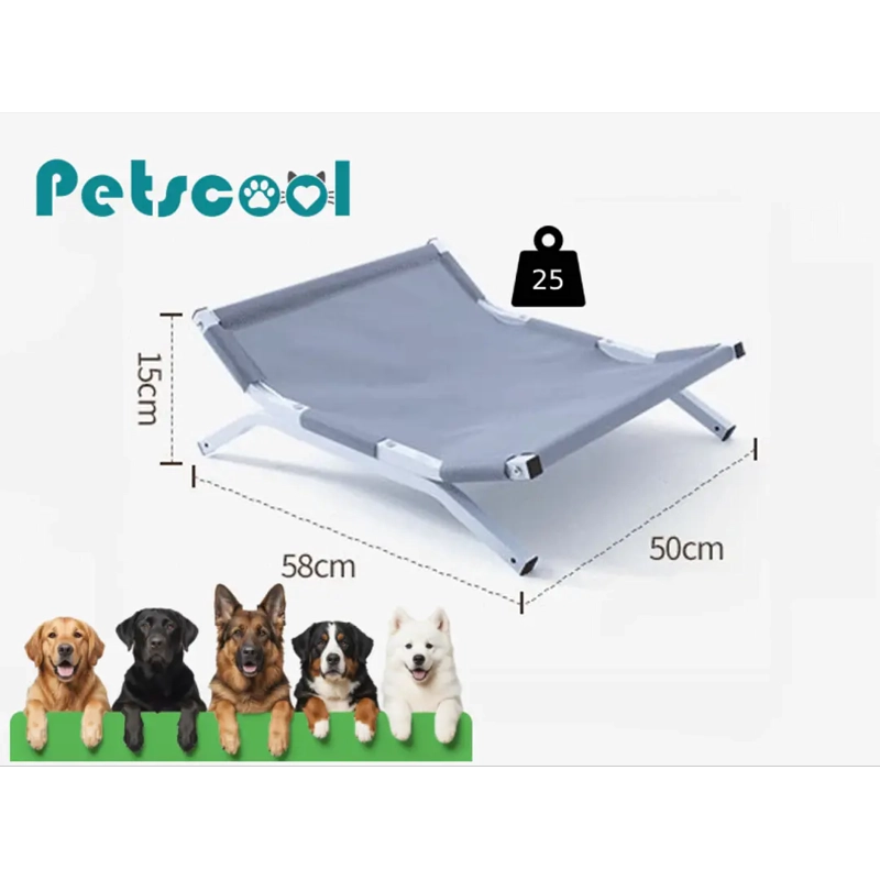 CAMA ELEVADA PARA PERROS Y GATOS IMPERMEABLE - 8