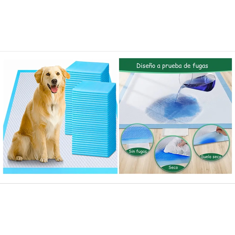 SABANILLAS PARA PERROS 60X60 CM PETSCOOL 40 UN - 7