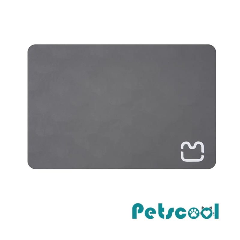 ALFOMBRA IMPERMEABLE ANTIDESLIZANTE PETSCOOL GRIS - 1