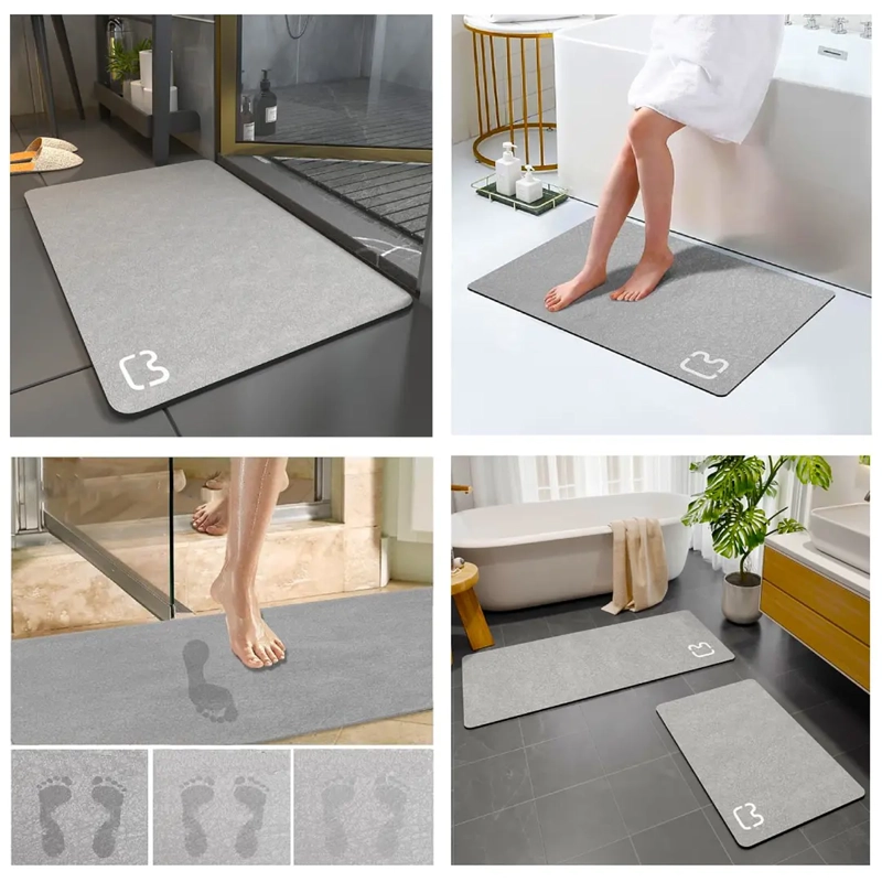 ALFOMBRA IMPERMEABLE ANTIDESLIZANTE PETSCOOL GRIS - 5
