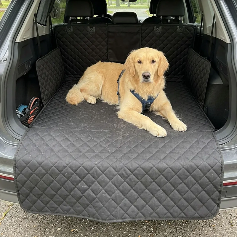 FUNDA PROTECTORA DE AUTO PARA MASCOTAS PETSCOOL NEGRO - 3