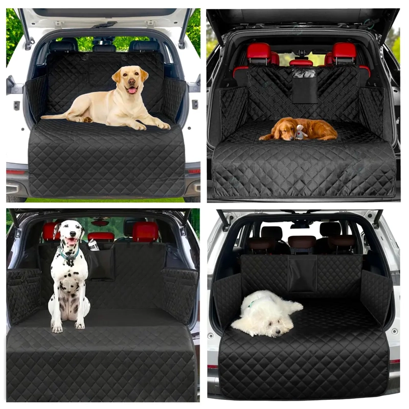 FUNDA PROTECTORA DE AUTO PARA MASCOTAS PETSCOOL NEGRO - 5