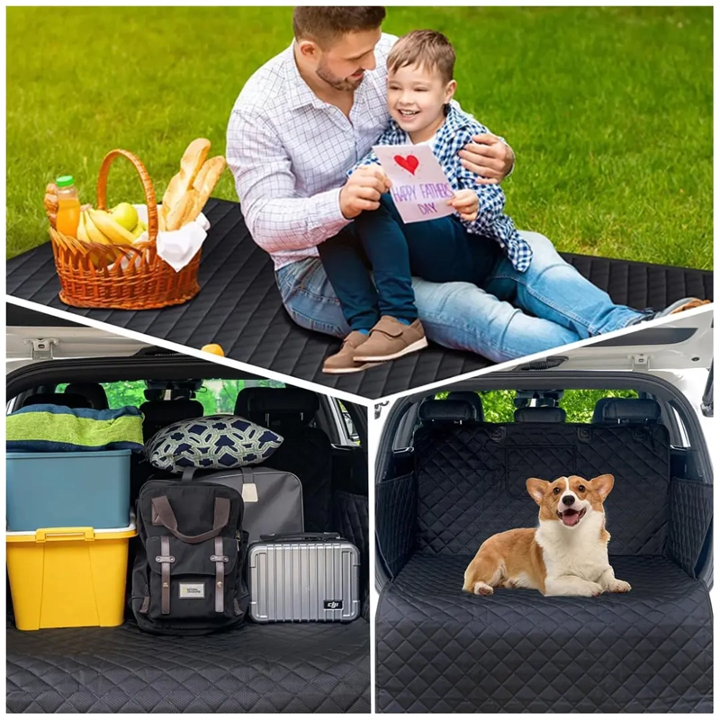 FUNDA PROTECTORA DE AUTO PARA MASCOTAS PETSCOOL NEGRO - 9