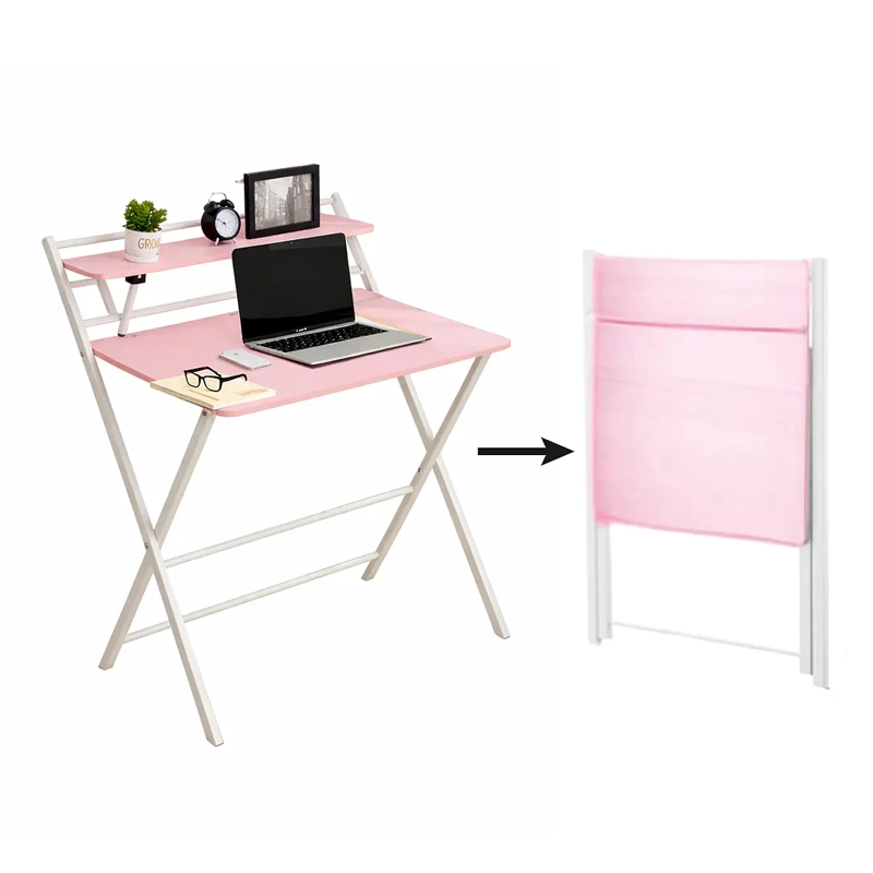ESCRITORIO PLEGABLE ROSADO BE DESIGN - 2