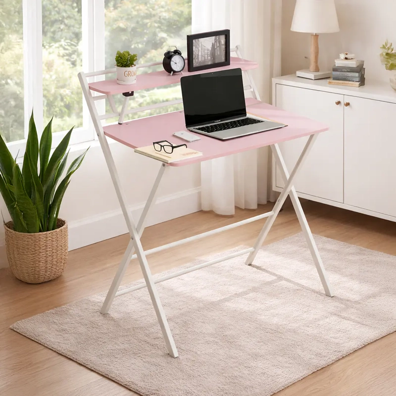 ESCRITORIO PLEGABLE ROSADO BE DESIGN - 3