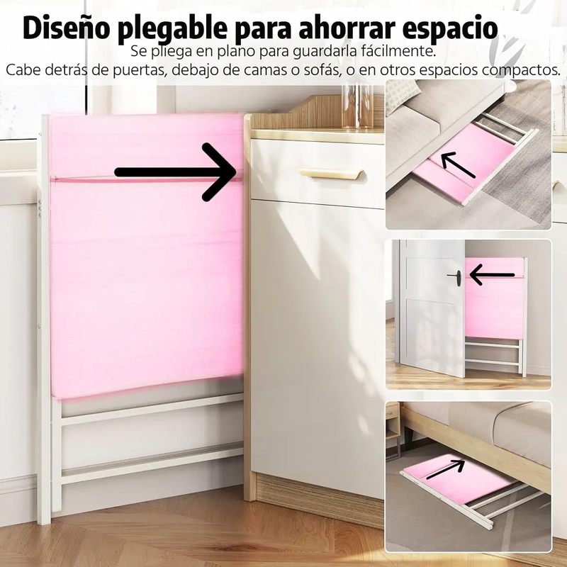 ESCRITORIO PLEGABLE ROSADO BE DESIGN - 8