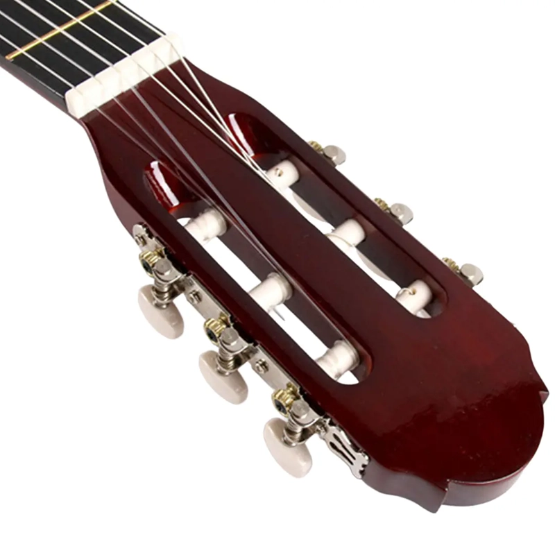 GUITARRA ACUSTICA CLASICA 39” CAFE - 2