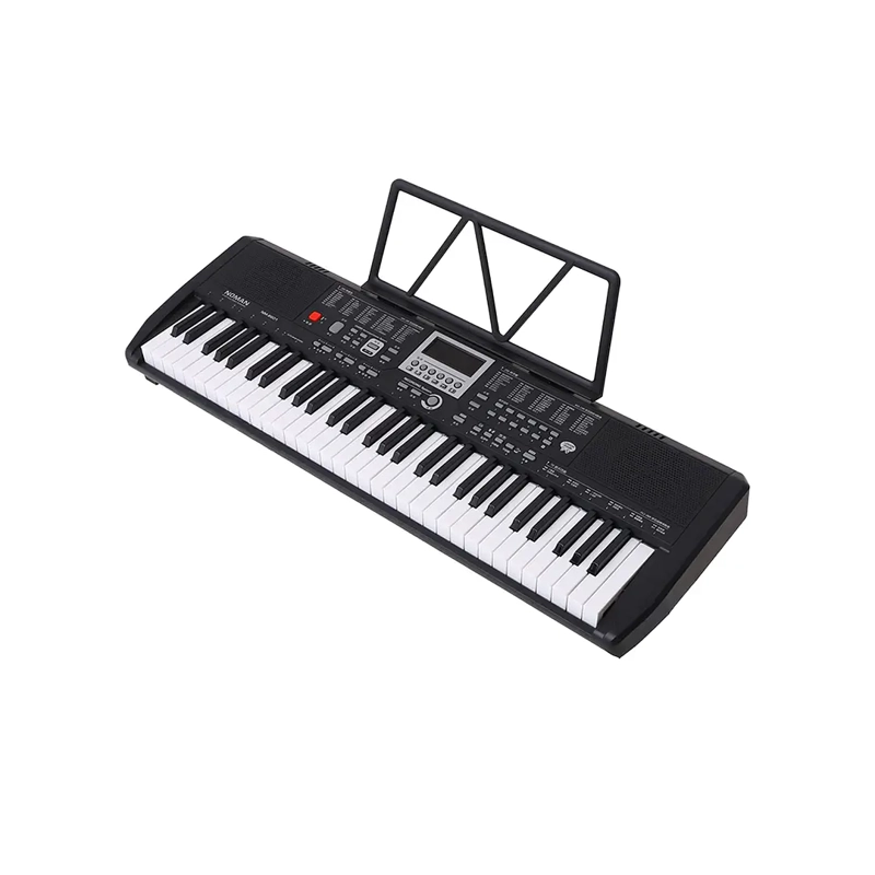 TECLADO ELECTRONICO PORTATIL NEGRO - 2