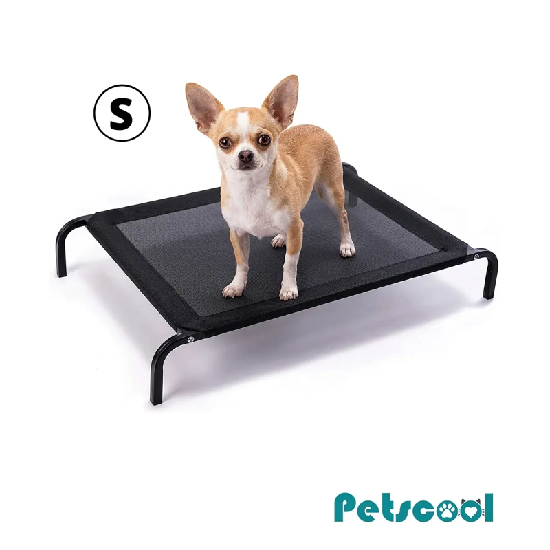 CAMA ELEVADA PARA MASCOTAS PETSCOOL TALLA S 68 X 55CM SOPORTA HASTA 15 KG - 2
