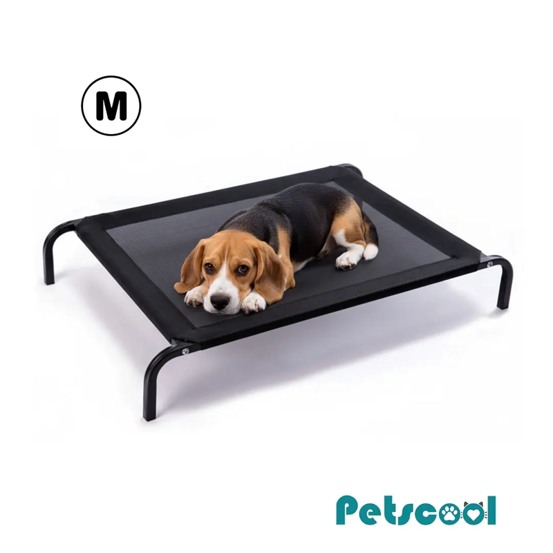 CAMA ELEVADA PARA MASCOTAS PETSCOOL TALLA M 92 X 60CM SOPORTA HASTA 30KG - 2