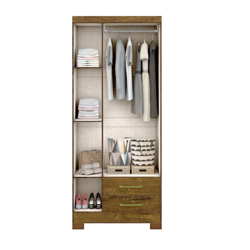 CLOSET ROPERO MULTIFUNCONAL FRANCIA CANELA - 2