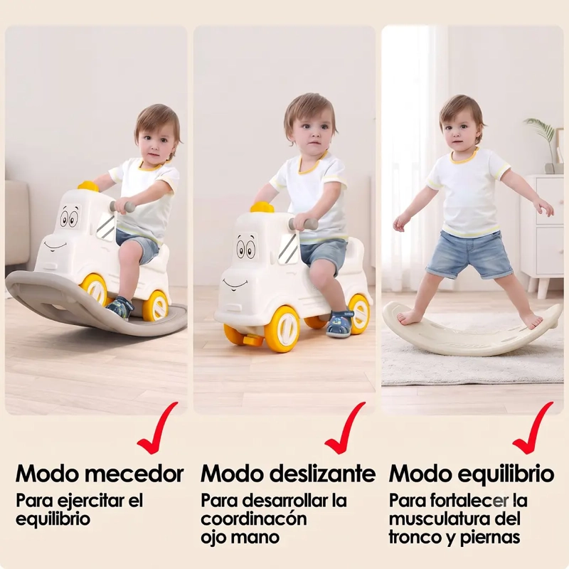 CORREPASILLOS CAMINADOR MECEDOR CAMION 3 EN 1 - 7