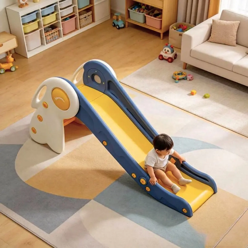 RESBALIN INFANTIL PLEGABLE CON ARO DE BASQUETBOL MULTICOLOR - 3