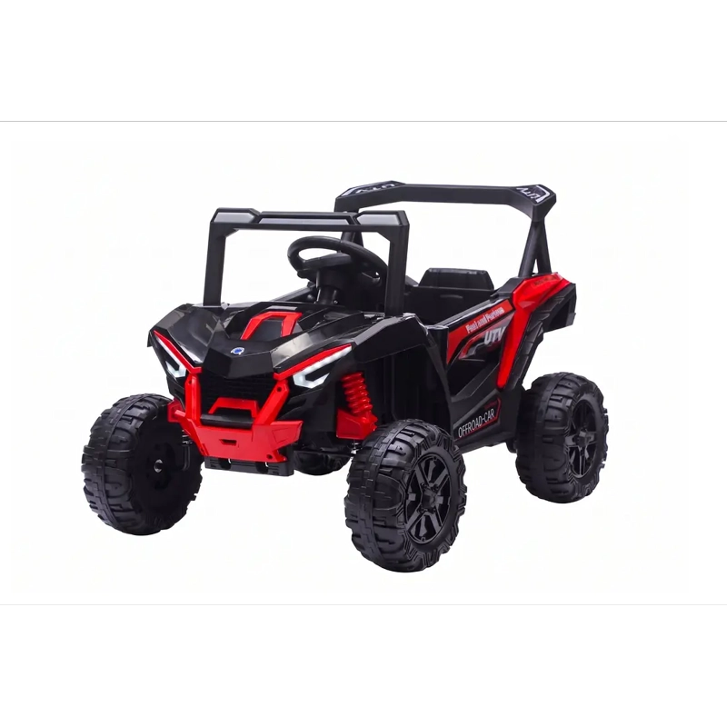 AUTO A BATERIA BUGGY NEGRO 4X2 12V CONTROL REMOTO Y BALANCEO - 1