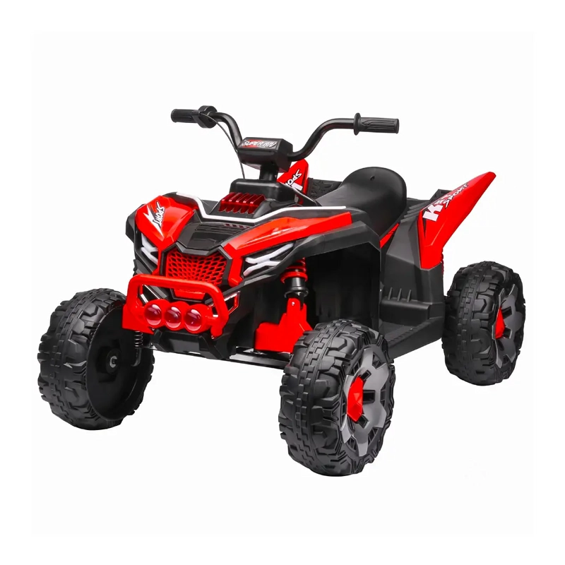 CUATRIMOTO ELECTRICA INFANTIL MONSTER ATV ROJA 12V 4X2 - 1