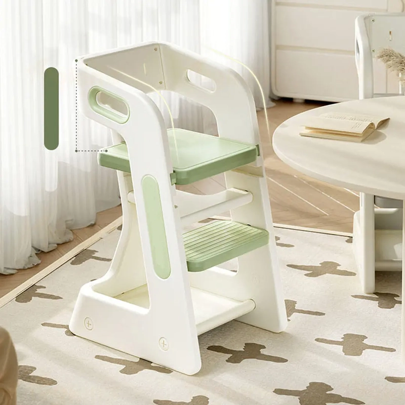 SILLA DE COMER Y TORRE DE APRENDIZAJE VERDE MENTA - 1